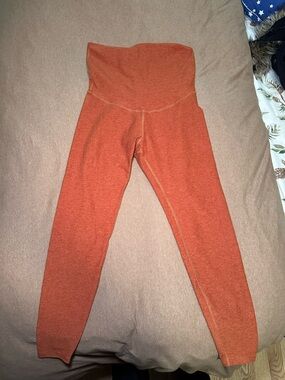 Beyond the Bump Rust Orange Maternity Leggings